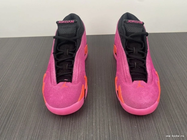 Rep Onekick (W) Jordan Low Retro 14 Pink Shocking DH4121-600 0704